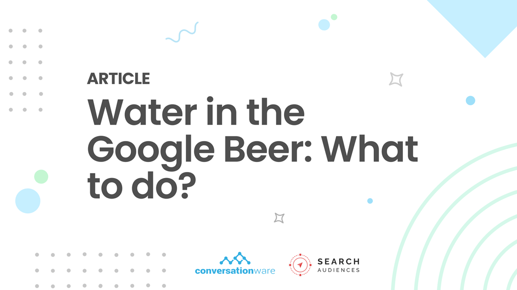 water in the google beer